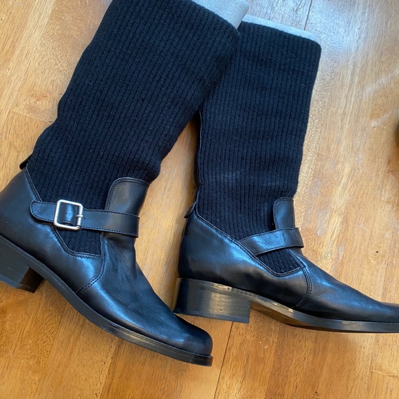 Markon knee length boots size 10M  NEW never worn - Picture 3 of 13